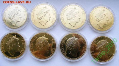 Фиджи 8 монет по 1 доллару. 2009. Фауна до 8.06 в 22.10 по М - 33869339 %25282%2529