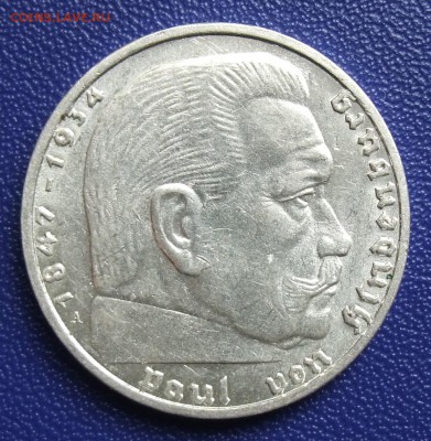 Германия. Третий Рейх. 2 марки 1939 А. До 10.06.17, 21:30. - 2-39A.JPG