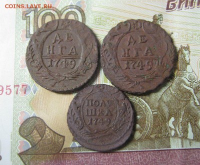 Денга 1749(2),полушка 1749  До 10.06. - IMG_5342.JPG