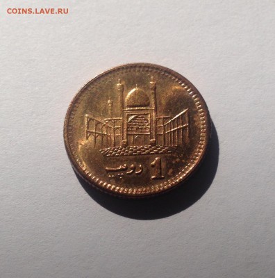 1 рупия 2006г. , UNC , Пакистан , до 11.06.17г. - пакистан 1р-1