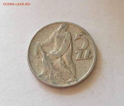 5 злотых Польша , 1959г. , до 11.06.17г. - 5 злотых-3