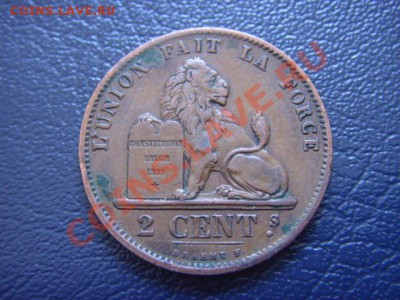 Бельгия 2 сантима 1870  до 21.02 в 21.00М - LPIC6559.JPG