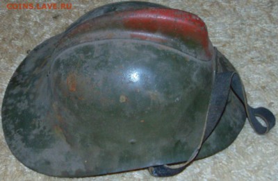 каска пожарного 50-х годов , оценка - DSC00487.JPG