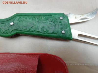 Ножик туристический складной ( под ружье ) чехол СССР - DSC00585.JPG