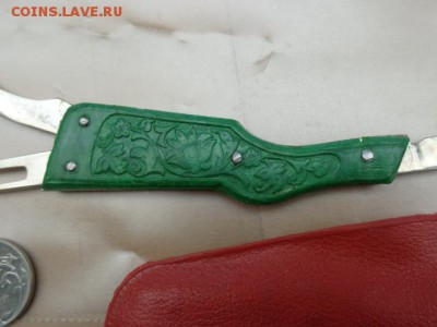 Ножик туристический складной ( под ружье ) чехол СССР - DSC00588.JPG