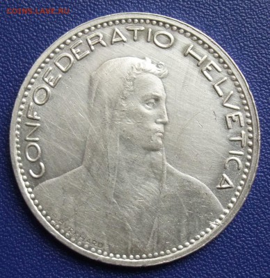 Швейцария. 5 франков 1923. До 12.06.17. - 5-1923.JPG