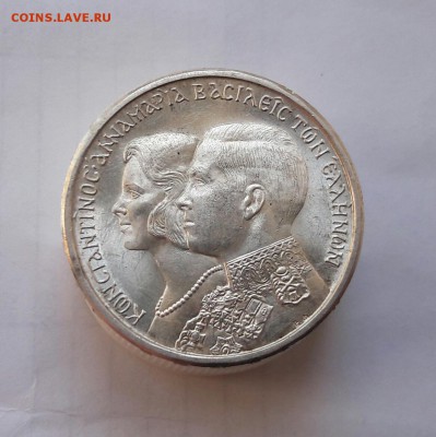 Греция, 30 драхм, 1964 г. - Серебро. - вопросы!!! - 20170530_143353
