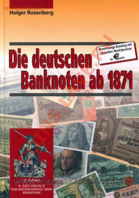 Бонистика - каталог бон Германии с 1871 года (реформы) - обложка