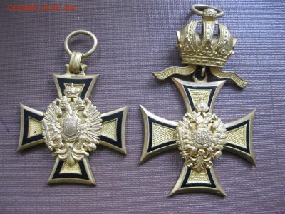 Австро-Венгрия. Офицерские знаки за выслугу 2 кл. Оценка. - IMG_5284.JPG