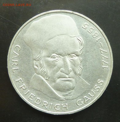 Германия 5 марок, 1977 Гаусс до 10.06 - 2