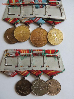 Юбилейные медали на сплошных планках - mJPWPOCGVHU