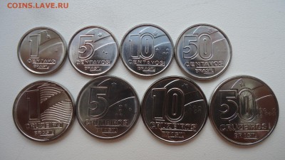 БРАЗИЛИЯ НАБОР 1 СЕНТАВО-50 КРУЗЕЙРО 1989-1992 ПРОФЕССИИ - DSC04491.JPG