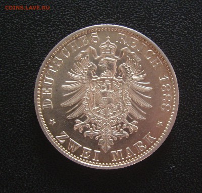 2 марки 1888 Фридрих - реверс1