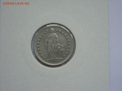 2 франка Швейцария 1943. - 1-2 франка Швейцария 1943 - 2.JPG