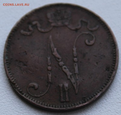 5 пенни 1898. Финляндия под Россией. - 5p98A.JPG