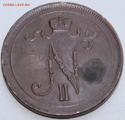 10 пенни 1916. Финляндия под Россией. - 10p16A_1.JPG