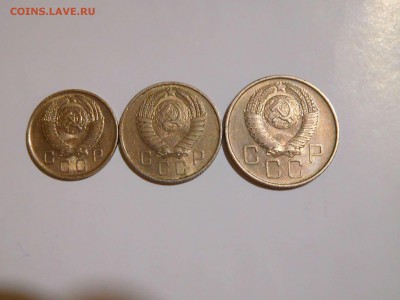10, 15, 20 копеек 1957г., хор. состояние, до 12.06.2017г. - DSCN1483_thumb