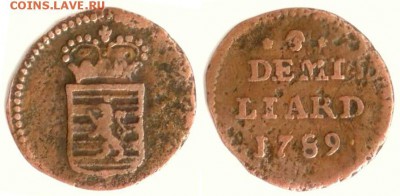 Люксембург - Люксембург 1.2 лиарда 1789 (b) KM-10