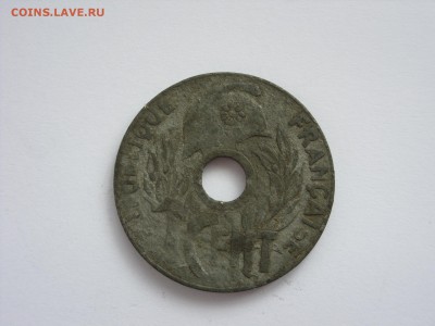 1 цент Французский Индокитай 1941. - 1 цент Фр Индокитай 1941 - 2-2.JPG