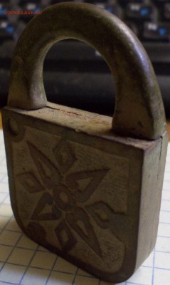 Старинный замочек из латуни на оценку. - 111