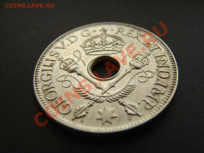 Новая Гвинея - 1 шиллинг 1936 серебро- до 23.02.2011 22.00 М - шил Н-гв-1