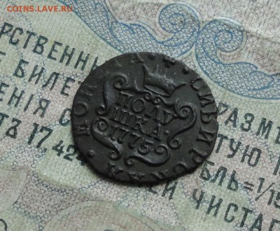 Сибирская полушка 1775 года. До 12.06.17. - DSC07416.JPG