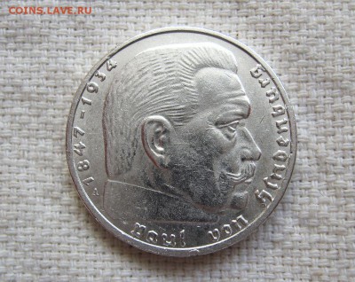 Германия,2 рейхсмарки 1939 А, Гинденбург.№2 до 13.06 в 22.00 - 2.JPG