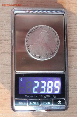 1 рубль 1776 года СПБ. Екатерина II - rh2Gxb4zPPg