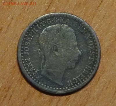 5 крейцер Австрия 1858 до 14.06.17 в 22:00 - au1