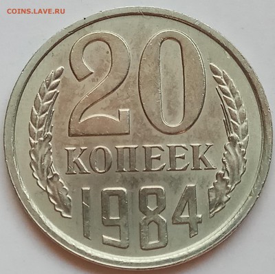 20 копеек 1984 г., на определение и оценку. - IMG_20170611_183249 копия