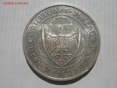  Веймар 3 марки 1930 G Фогельвейде - IMG_2625