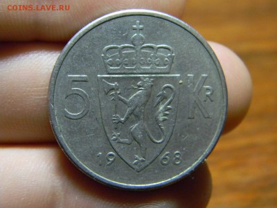 5 крон Норвегия 1968 - DSCN0326.JPG