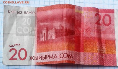 Киргизия 20 сом 2009 г. Красивый брак - 20170605_112319