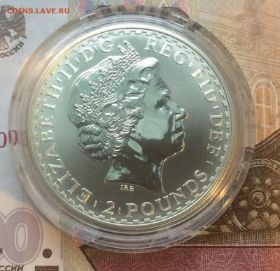 2 фунта Англия серебро 2004г. до 19.06.2017г. - IMG_4083.JPG