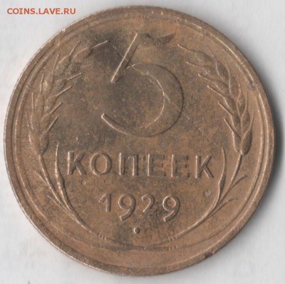 5 копеек 1929 - 5 29 11