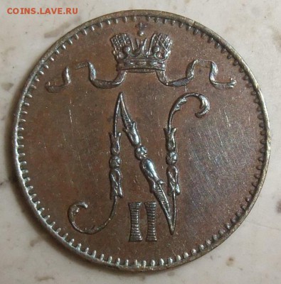 Финляндия. 1 пенни 1895. До 18.06.2017, 21:30. - 1-1895-15.JPG