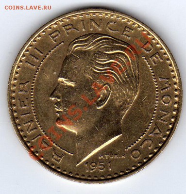 Монако 20 франков 1951 до 24.02.11 в 22.00мск - img144