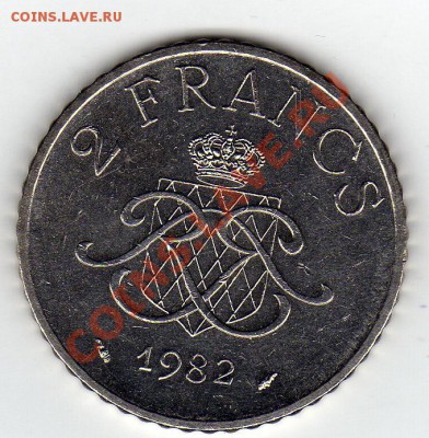 Монако 2 франка 1982 до 24.02.11 в 22.00мск - img151