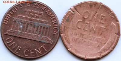 США 1 цент 1951 г. 1982 г. D до 24.00 20.06.17 г. - Scan-170610-0003