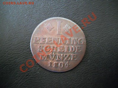Германия 1 пфенниг 1804 и США 1 цент 1848 ОЦЕНКА - DSCN1475.JPG