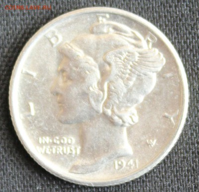 С 1 РУБ. USA ONE DIME 1941г. В КОЛЛЕКЦИЮ до 18.06 КОРОТКИЙ! - IMG_7379.JPG