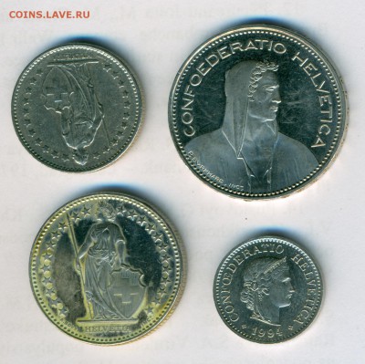 Швейцария 5,2,1 франка. 10 рапен 1978-2013  до 17.06 22-00 - сканирование0012