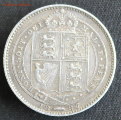 С 1РУБ. БРИТАНИЯ 1 шиллинг 1887г. ВИКТОРИЯ до 18.6 КОРОТКИЙ! - IMG_7337.JPG