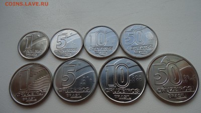 БРАЗИЛИЯ НАБОР 1 СЕНТАВО-50 КРУЗЕЙРО 1989-1992 ПРОФЕССИИ - DSC04492.JPG