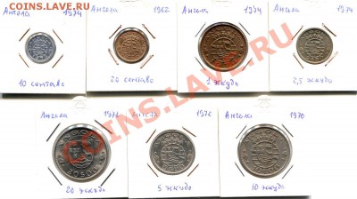 Ангола португальская, тип 1961-1974 года - Angola-1974-1