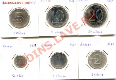 Ангола республика, тип 1975-1979 и 1999 года - Angola-1975-1
