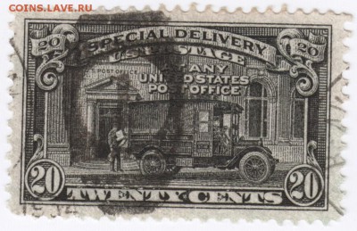 Марка. США старая 20 центов до 21.06.17 г. в 23.00 - Scan-170610-0017