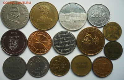 15 иностранных жетонов без повторов до 20.06.2017г 22-00 мск - 15 жетонов 1.JPG