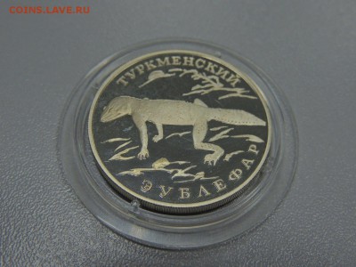 1 рубль 1996 года Туркменский зублефар с 200 до 20.06.2017 - DSCN3741