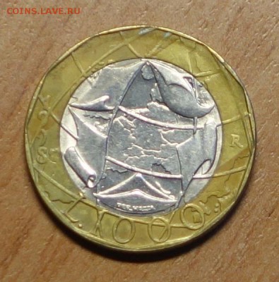 1000 лир 1998 Италия до 18.06.17 в 22:00 - it6